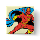 Red Tornado Cape Pose Pin