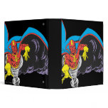 Red Tornado Emerges 3 Ring Binder