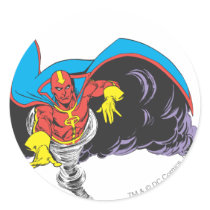 Red Tornado Emerges Sticker