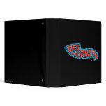Red Tornado Logo Vinyl Binder