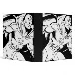 Red Tornado Outline Vinyl Binder