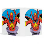 Red Tornado Twister 3 Ring Binder