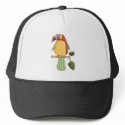 Red Toucan hats by animalmadness Red Toucan hats
