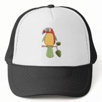 Red Toucan hats by animalmadness Red Toucan hats