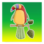Red Toucan Posters