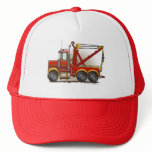 Red Tow Truck Wrecker Hats