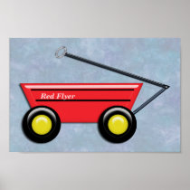 Red Toy Wagon