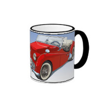 Red TR3 Mug