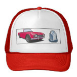Red TR4 Mesh Hats