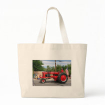 Red Tractor Canvas Bags