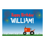 tractor party, tractor birthday, green tractor,