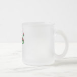 Red Tractor Bouquet Mug
