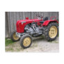Red Tractor Post Card