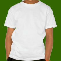 Red Tractor with Fishing Pole T-Shirt by KirstenEdwards Red Tractor with Fishing Pole T-Shirt