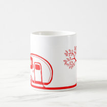 Red Trailer and Tree Mug 15oz mugs
