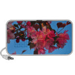 Red tree flowers mini speaker