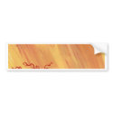 Red Tree Minimalist Painting Art Gear bumper stickers by Halima_Ahkdar Red Tree Minimalist Painting Art Gear bumper stickers