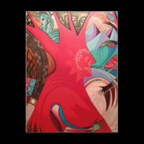 Red Tree postcards