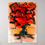 red tree posters