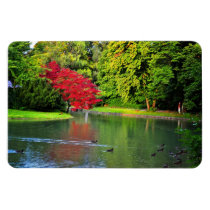 Red tree flexible magnet