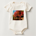 Red Trees by Lake shirt