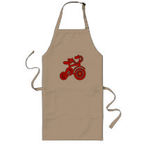 Red Tricycle 1st Birthday aprons by birthday_gifts Red Tricycle 1st Birthday aprons