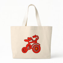 Red Tricycle 1st Birthday Bags