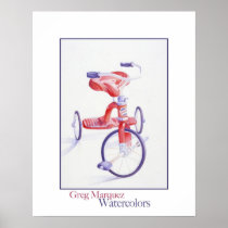 Red Trike Print