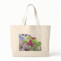 Red Trilliums Canvas Bag