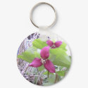 Red Trilliums keychain