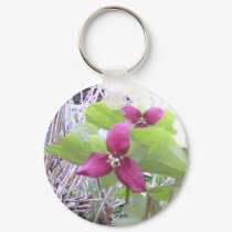 Red Trilliums keychains