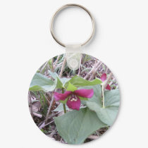 Red Trilliums keychains