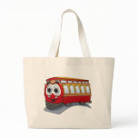 Red Trolley Cartoon Bags