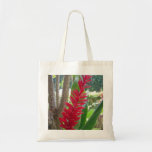 Red Tropics Canvas Bags
