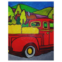 Red Truck by Pilieo flyers