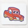 Red Truck Mouse Pads