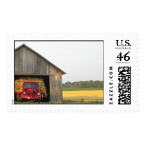 Red Truck postage