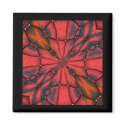 RED TRUMPET ILLUSION magnets