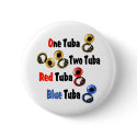 Red Tuba Blue Tuba buttons