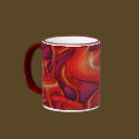 Red Tubes mugs by dndartstudio Red Tubes mugs