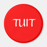 Red TUIT Magnet
