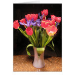 Red Tulip Bouquet II cards