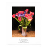 Red Tulip Bouquet II posters