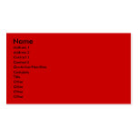Red Tulip Business Card