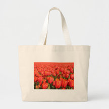 Red Tulip Farm Tote Bags