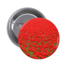 Red Tulip Field Pin