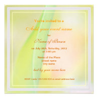 red tulip flower all party invitation