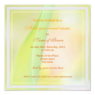 red tulip flower all party invitation announcements