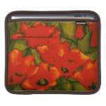 Red Tulip iPad or MacBook Air Case by Ann Haaland ipad sleeves