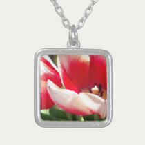 Red Tulip necklaces